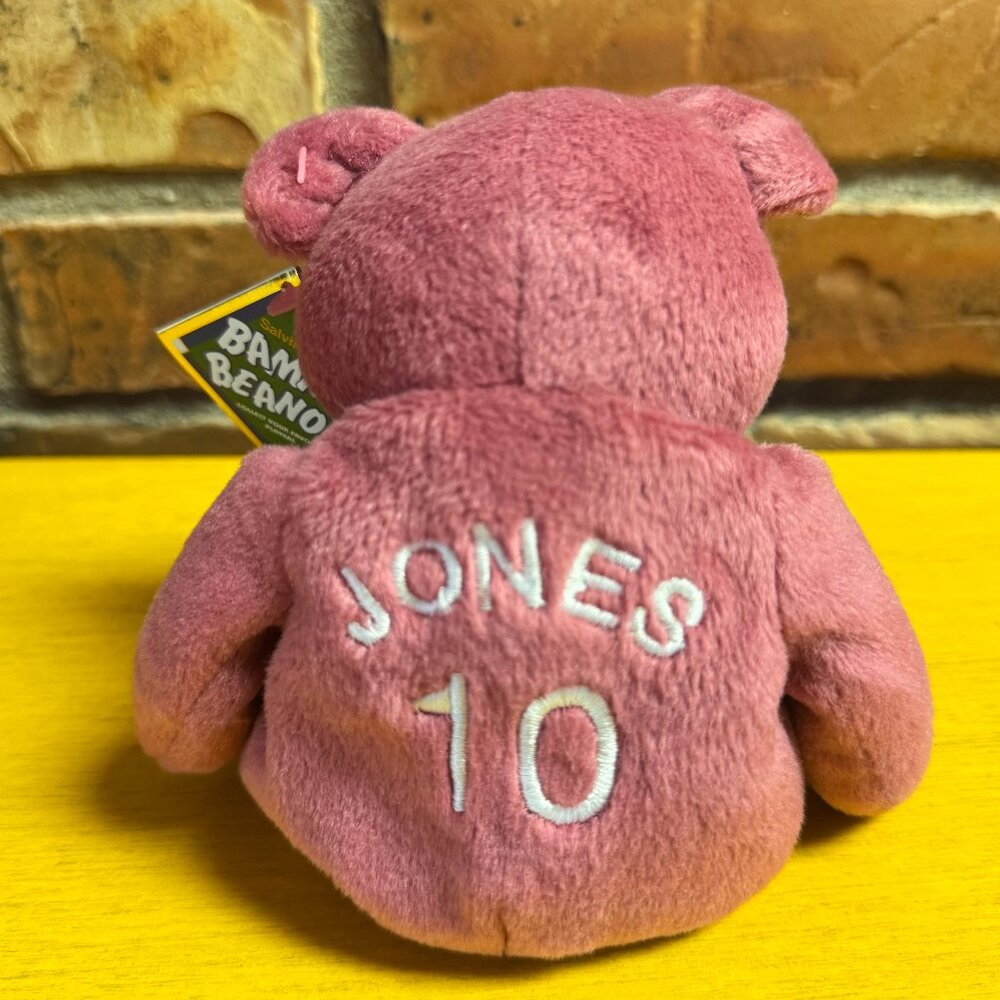 Chipper Jones 1998 Salvino's Bamm Beanos Beanie Babies MLB Baseball NWT